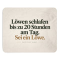 Löwen schlafen bis zu 20 Std am Tag - Mousepad