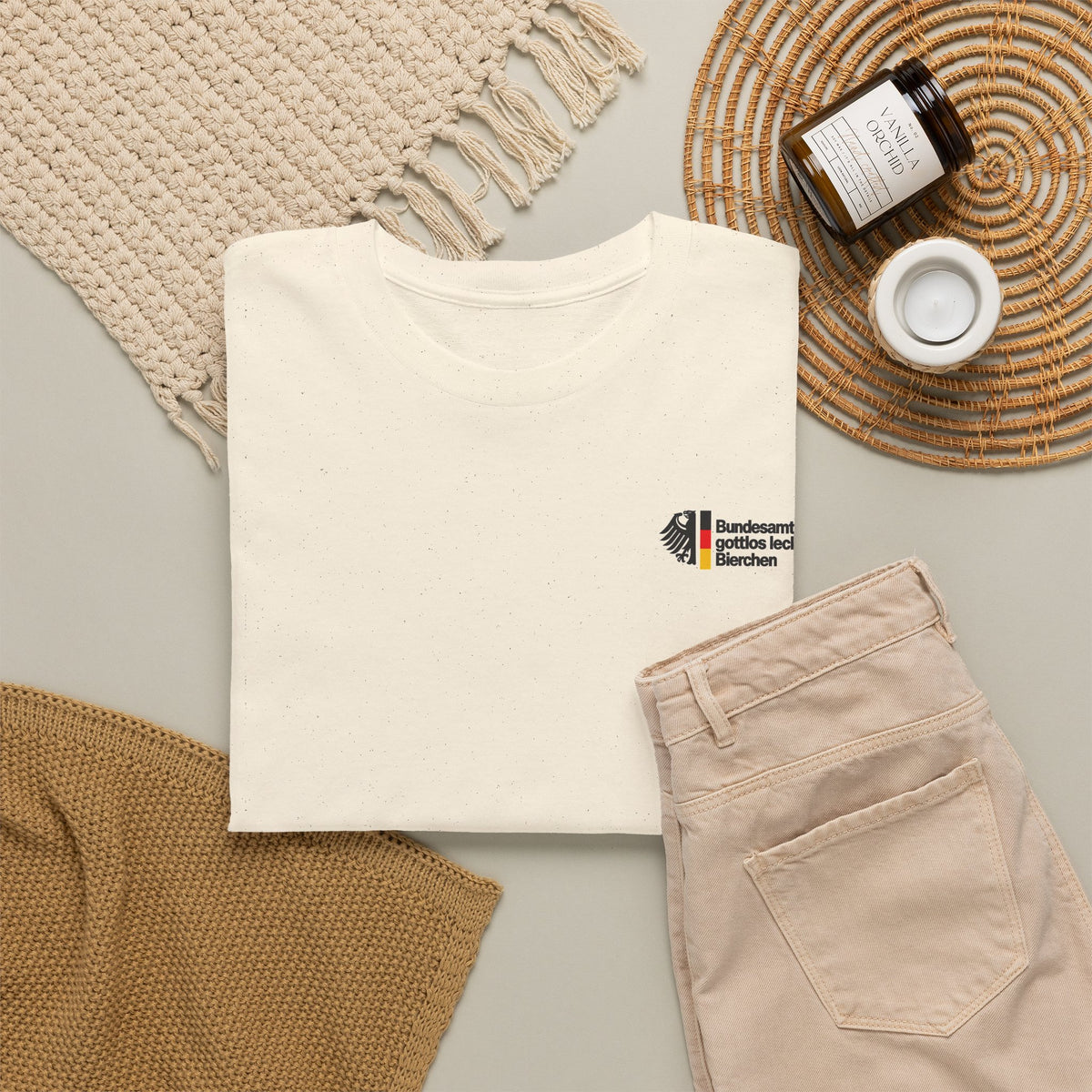 Bundesamt für gottlos lecker Bierchen - Unisex Tee