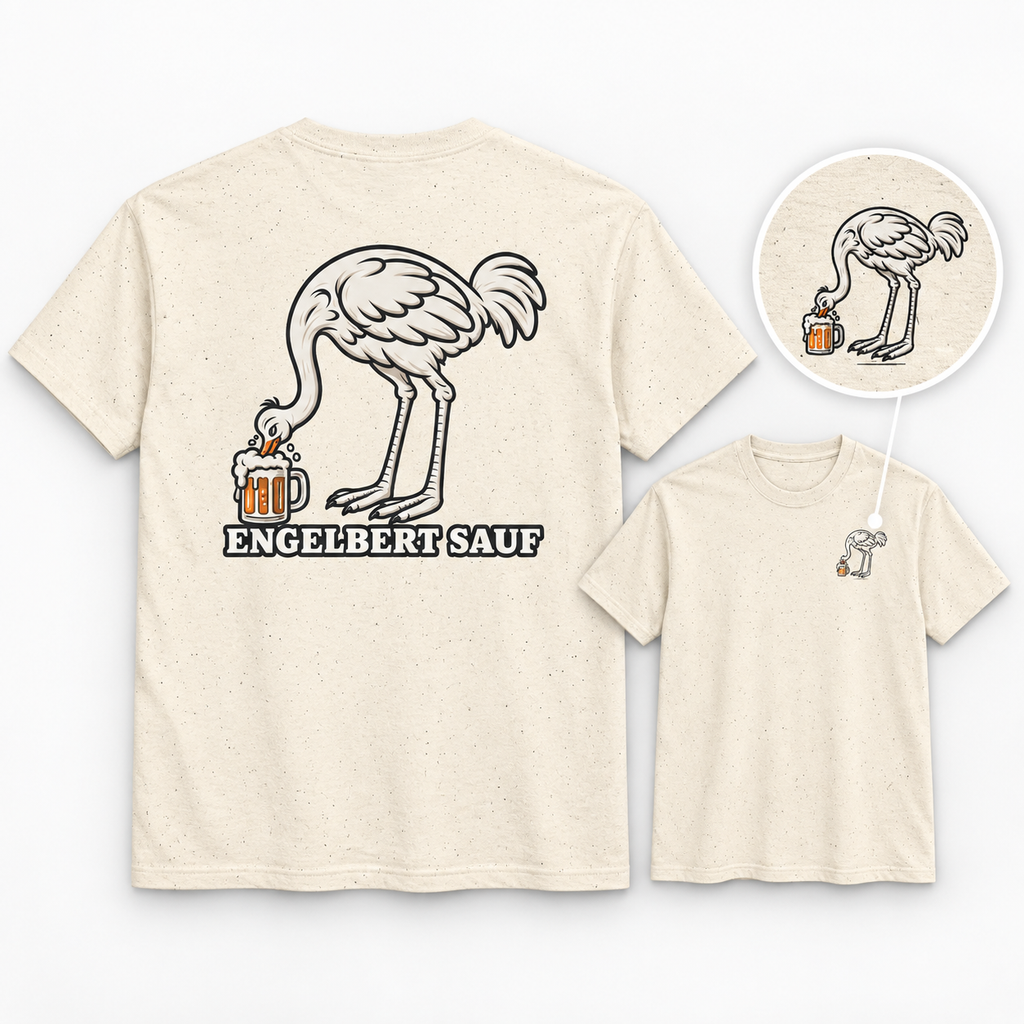 Engelbert Sauf - Backprint Tee