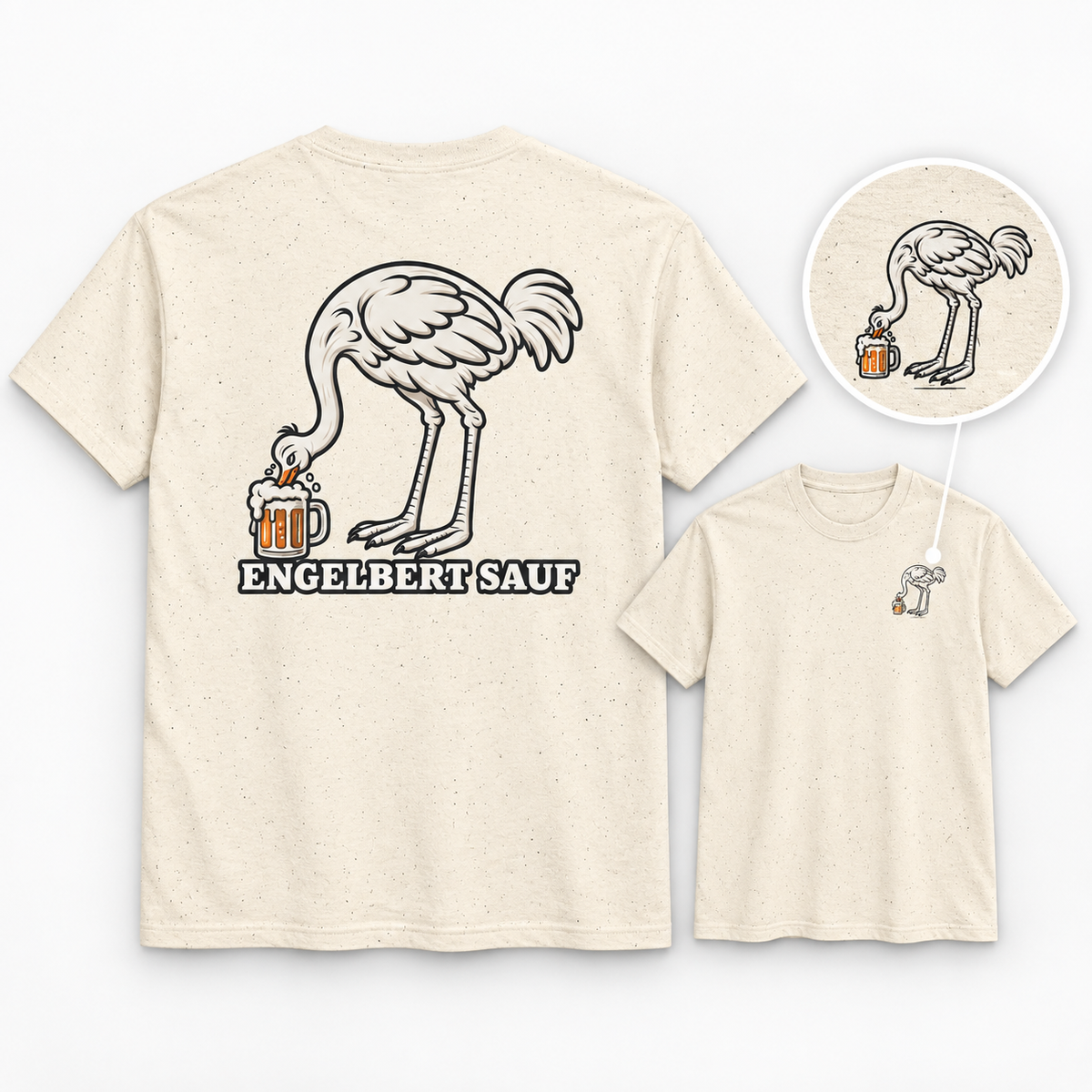 Engelbert Sauf - Backprint Tee