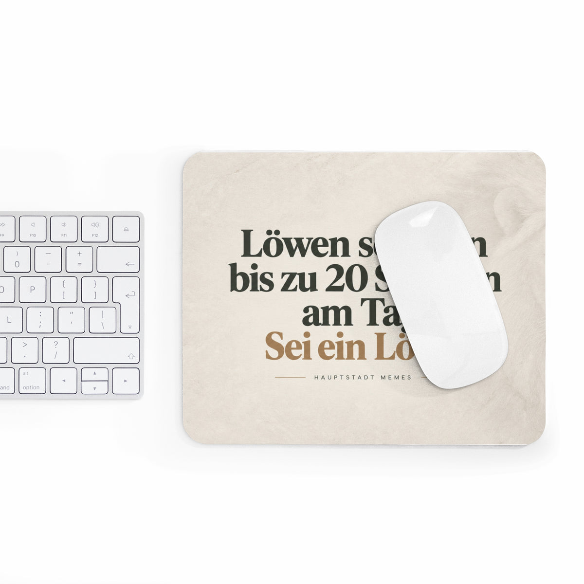 Löwen schlafen bis zu 20 Std am Tag - Mousepad
