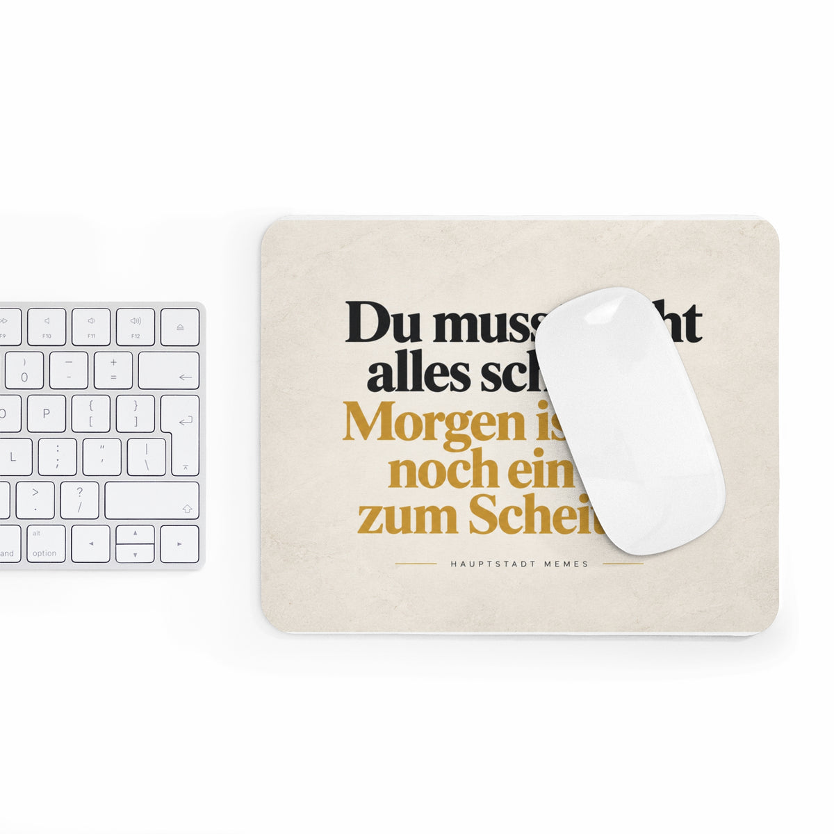 Jeder Tag ist eine neue Chance - Mousepad