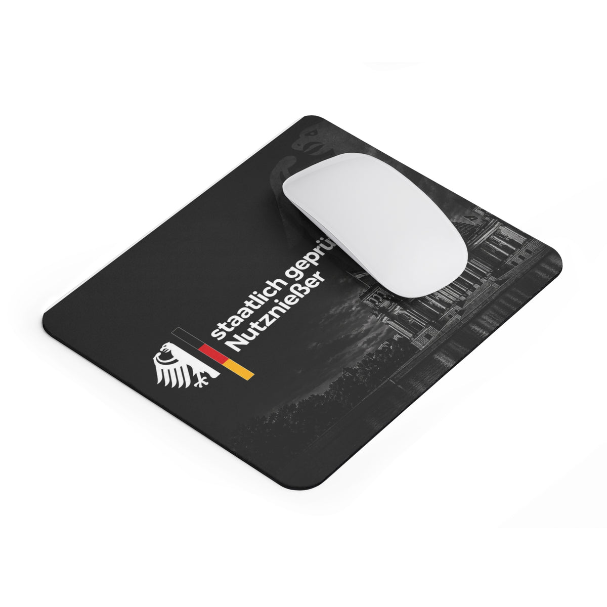 Staatlich geprüfter Nutznießer - Mousepad