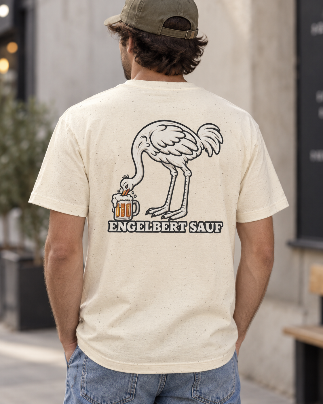 Engelbert Sauf - Backprint Tee