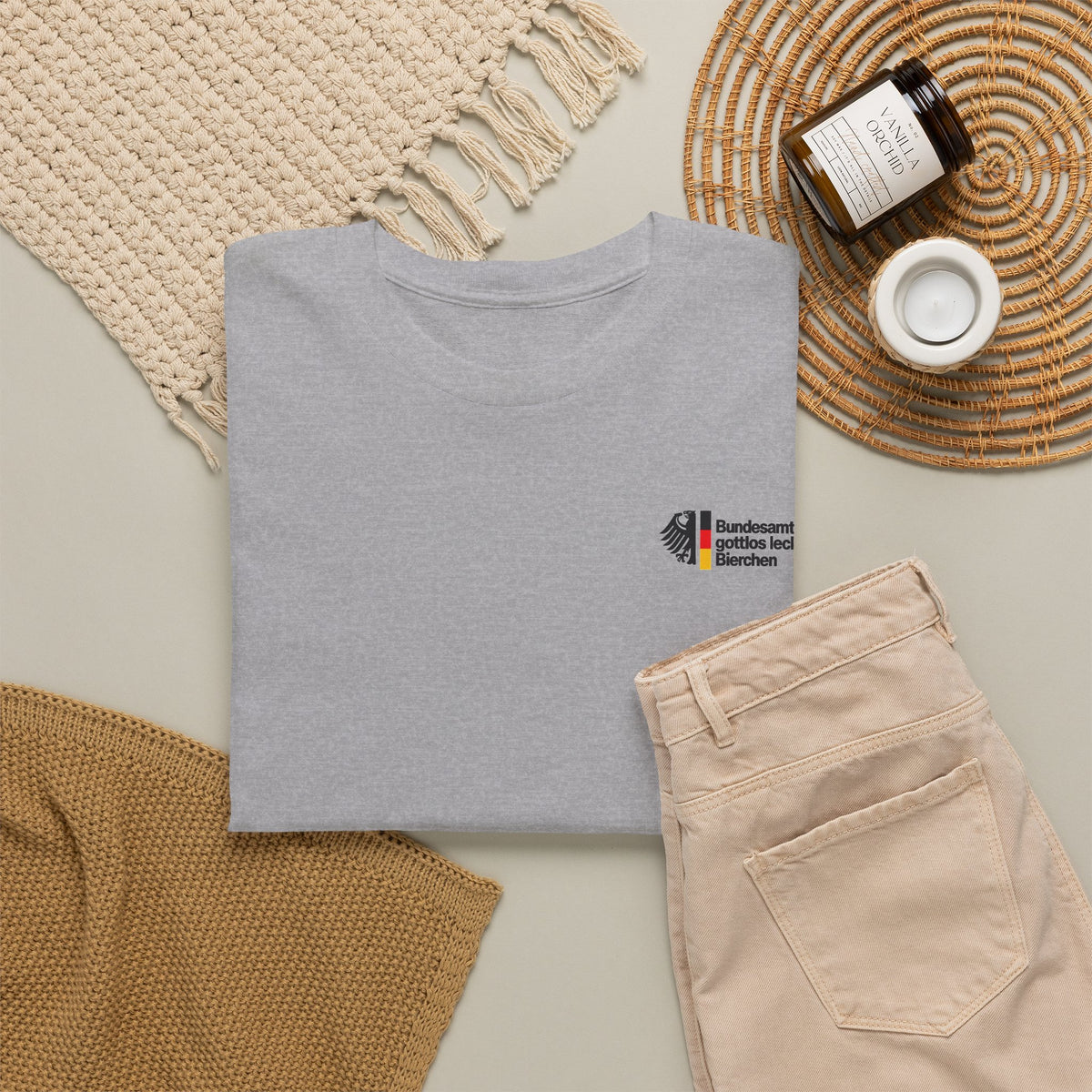 Bundesamt für gottlos lecker Bierchen - Unisex Tee