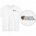 Bundesprüfstelle für Kaliber 0,5 Liter Braunglasgeschosse – Unisex Tee