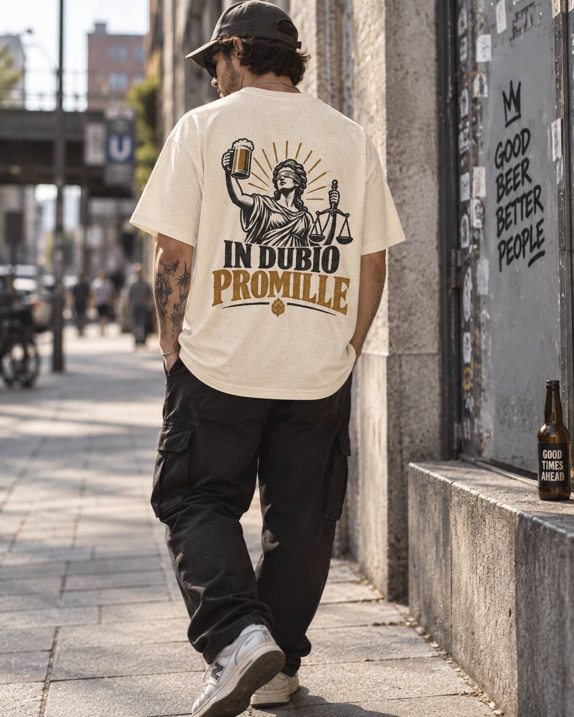 in dubio promille- Backprint Tee