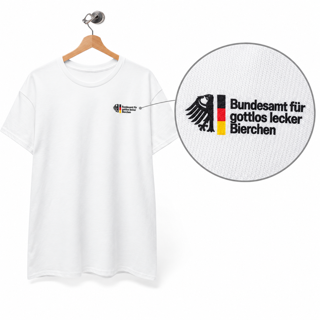 Bundesamt für gottlos lecker Bierchen - Unisex Tee
